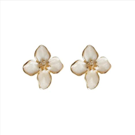 Simple Flower Earrings