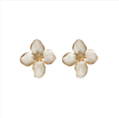 Simple Flower Earrings